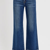 Risen - High Rise Tummy Control Ankle Wide Leg