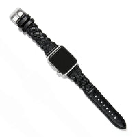 Sutton Leather Watch Band - Black
