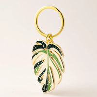 Monstera Thai Constellation Planter Keychain / Bag Charm