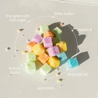 Sugar Cubes Candy Scrub - Assorted Self Care Gift