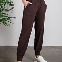 Butter Soft Joggers with Pockets - Espresso