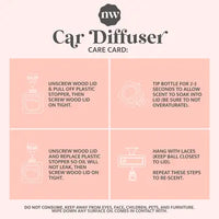 All Natural Car Diffusers