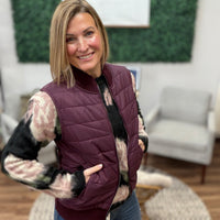 Liverpool - Sleeveless Quilted Full Zip Sweater Vest