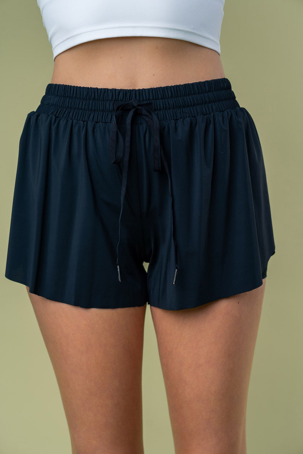 Izzy - Solid Knit Shorts