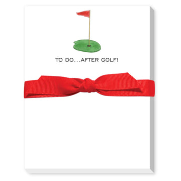 To Do … After Golf Mini Notepad