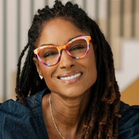 Peepers Readers - Tribeca - Ikat/Red