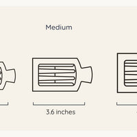 Teleties Large Flat Square Clip - Aloe, There!