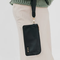 Cove Nylon Zip Double Wristlet Wallet
