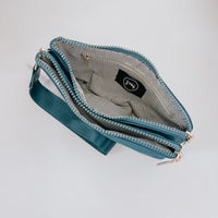 Cove Nylon Zip Double Wristlet Wallet