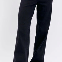 Judy Blue - Black Patch Pocket Straight Leg Jeans