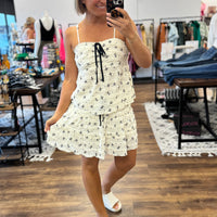 Frill Bow Babydoll Cami