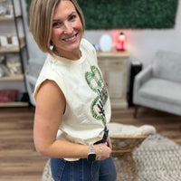 Lucky Clover Muscle Tee