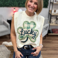 Lucky Clover Muscle Tee