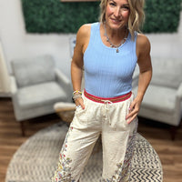 Boho Bloom Palazzo Pants