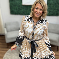 Belted Shirt Dress