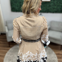 Belted Shirt Dress