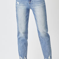 Risen - High Rise Slim Boyfriend Jeans