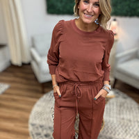 Satin Ease Two-Piece Set