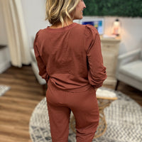 Satin Ease Two-Piece Set