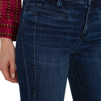 Liverpool - Hannah Eco Flare Denim with Welt Pockets