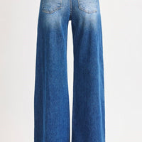 Risen - High Rise Tummy Control Palazzo Jeans