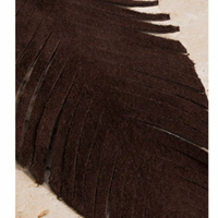 Genuine Leather Leaf Earrings