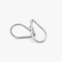 Hammered Teardrop Stud Earrings