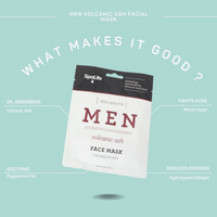 Men's Volcanic Ash Facial Mask