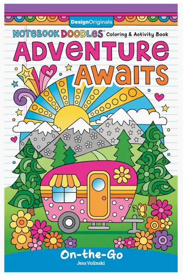 Adventure Awaits  Notebook Doodles Coloring & Activity Book