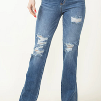 Judy Blue - High Rise Distressed Bootcut