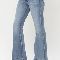 Judy Blue - High Rise Tummy Control Flare w/Release Hem