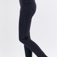Judy Blue - High Waist Pull-On Black Skinny