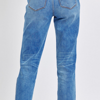 Judy Blue - Mid Rise Rigid Magic Release Hem Boyfriend