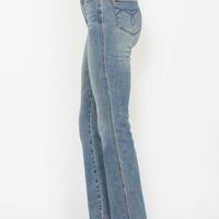 Judy Blue - High Rise Tummy Control Bootcut - Short Inseam - Medium Wash