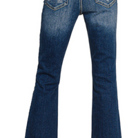 Zenana - High Rise Straight Leg with Raw Hem