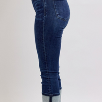 Judy Blue - High Rise Double Band Waistband Capri