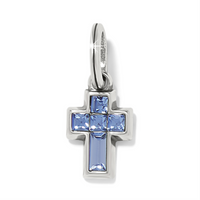 Brighton - Crystal Cross Charm