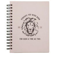For Such a Time as This Esther Lion Hardcover Journal