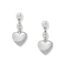 Brighton - Meridian Petite Heart Wave Post Earrings