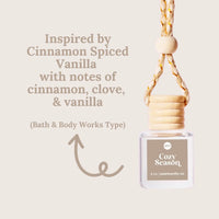 All Natural Car Diffusers: Fall & Halloween Scents