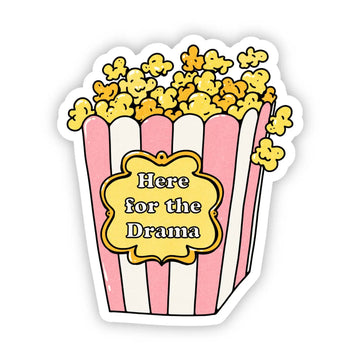 "Here for the Drama" Sticker