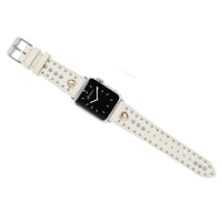 Pretty Tough Heart Leather Watch Band