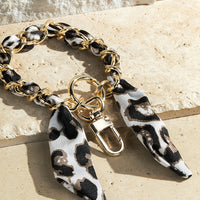 Chain Link and Scarf Keychain