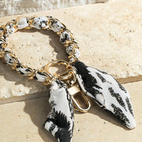 Chain Link and Scarf Keychain