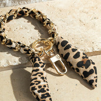 Chain Link and Scarf Keychain