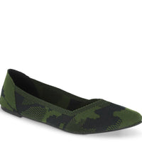 Kerri - Camo Ballet Flat