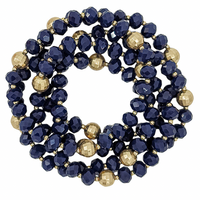 Glass Bead Bracelet Stacks