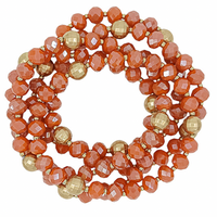 Glass Bead Bracelet Stacks