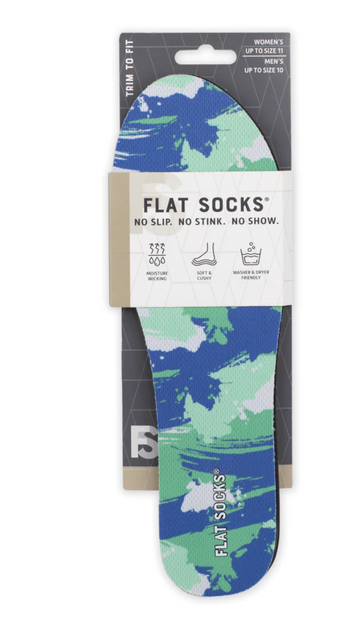 Flat Socks - Brush Stroke Mesh - SMALL