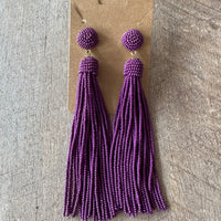 Beaded Dangle Earrings